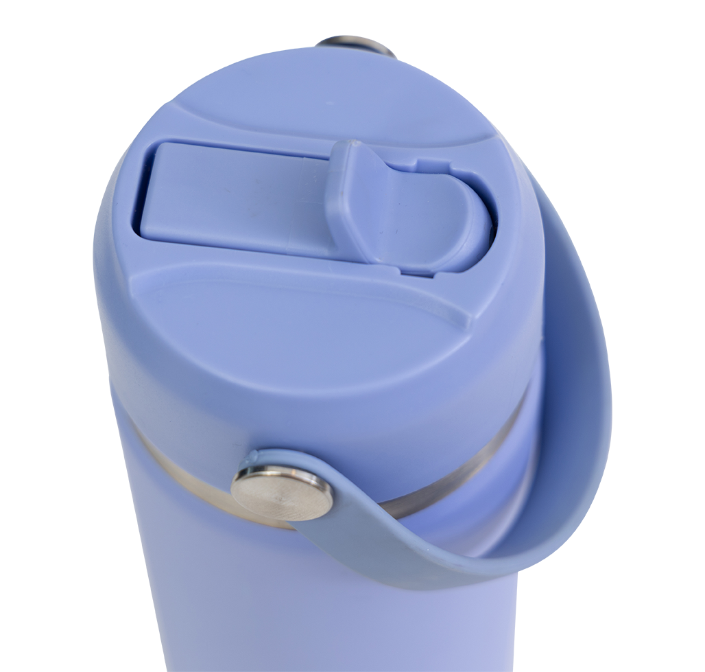 Big Insulated Water Bottle 650ml - Periwinkle