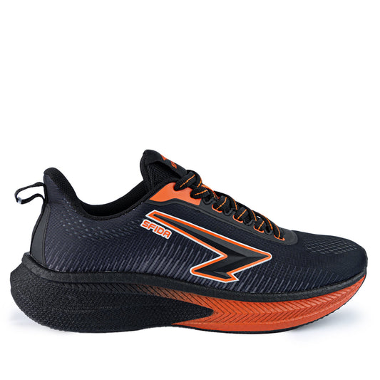 Sfida Performance  Mens Runner - Black/Orange