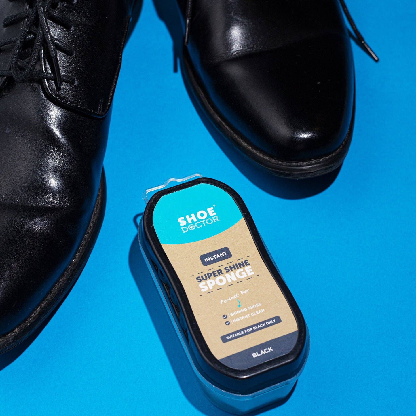 Shoe Doctor® Instant Supershine Sponge: Black