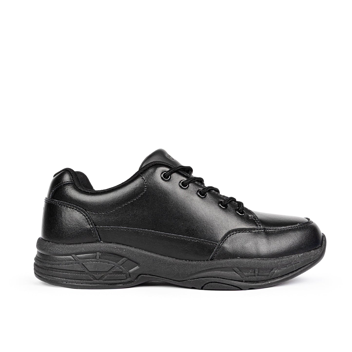Sfida Alex 2 Junior Leather Lace Up School Shoe - Black