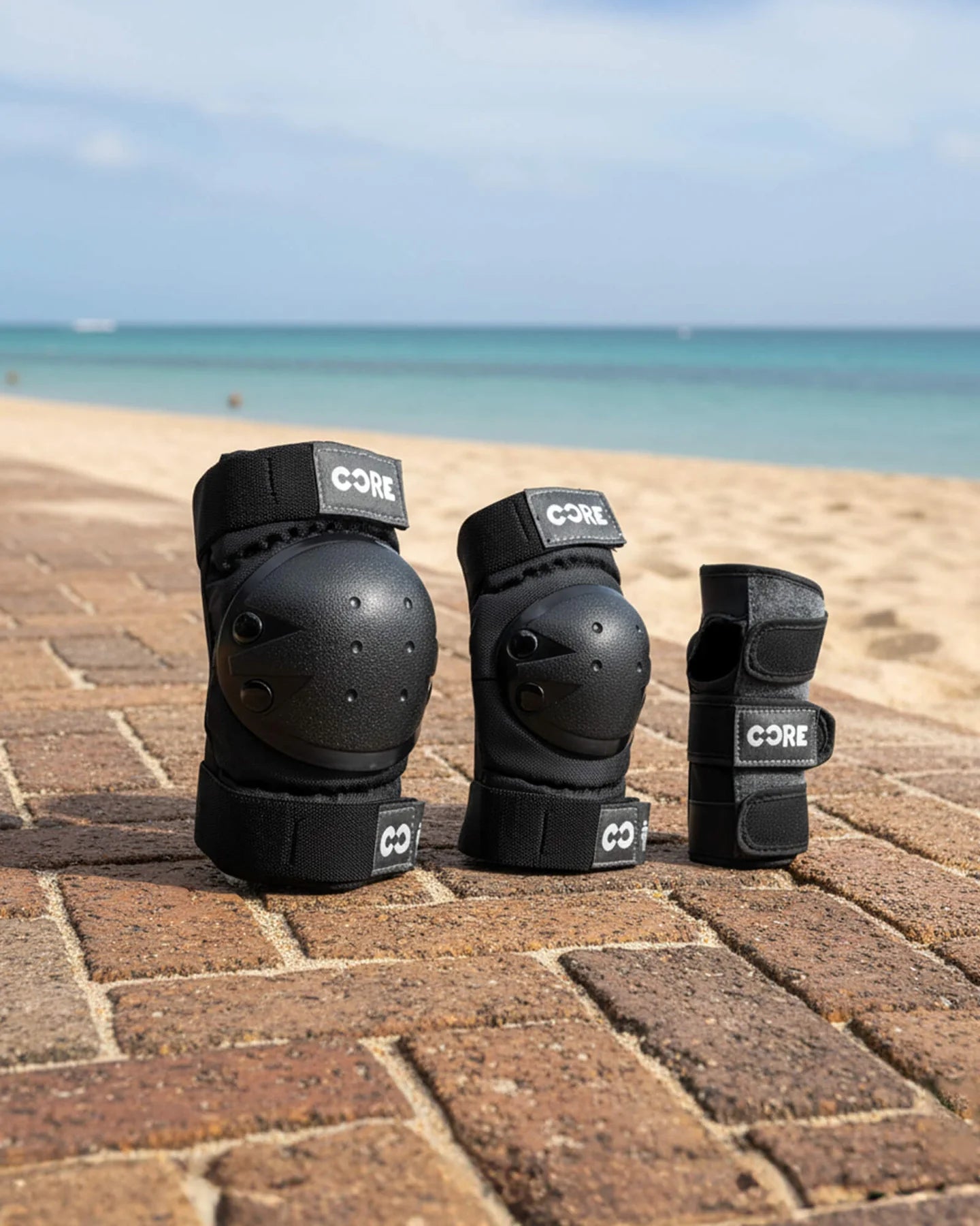 Core Junior Triple Pad Set - Black