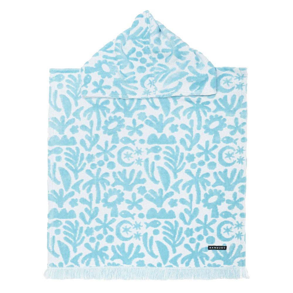 HiLo Kids Poncho Holiday - Sky