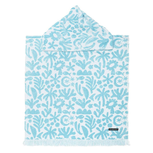 HiLo Kids Poncho Holiday - Sky