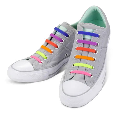 No Tie Shoe Laces - Rainbow