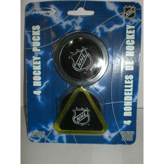 4 Hockey Pucks