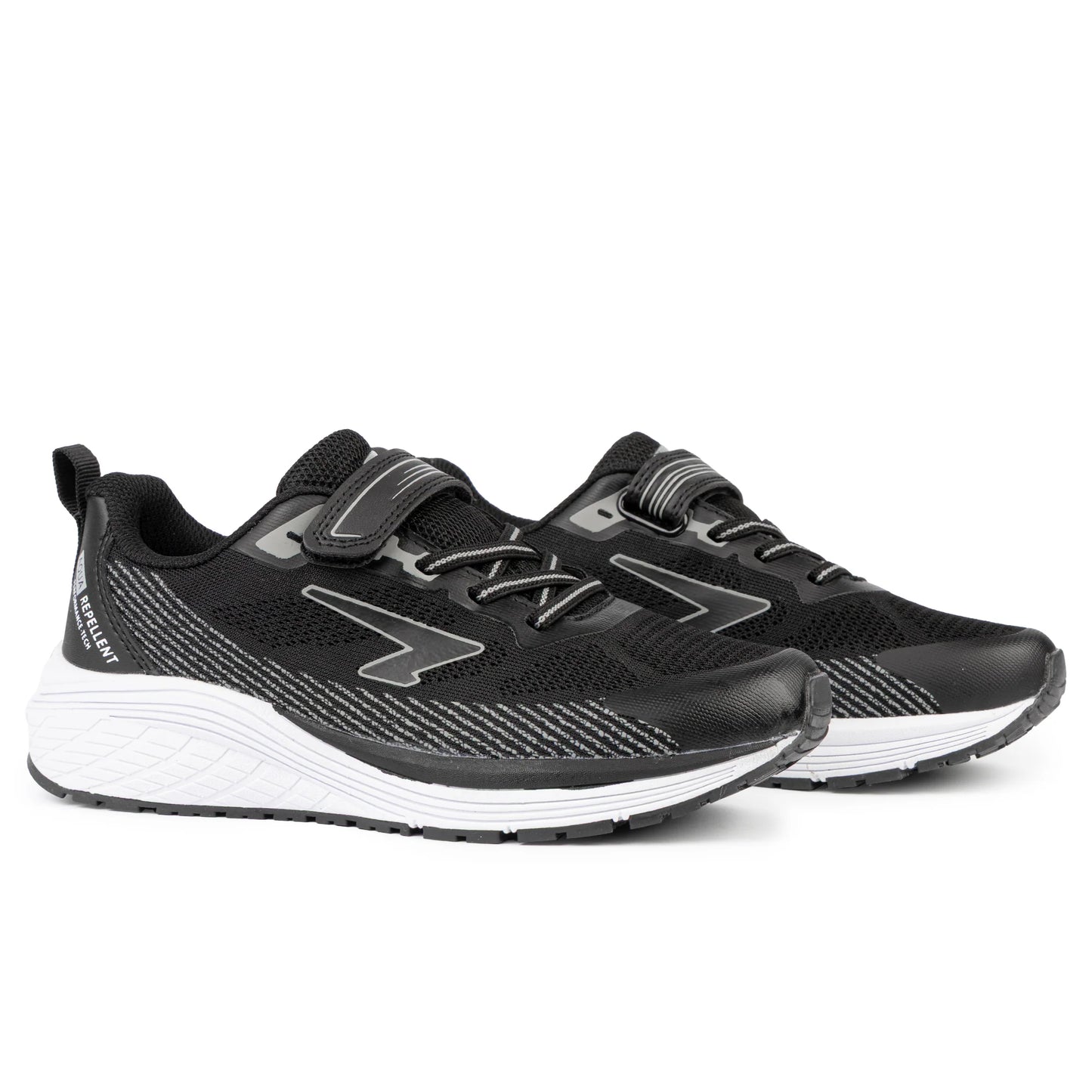 Sfida Inta Kids Runners (Velcro) - Black