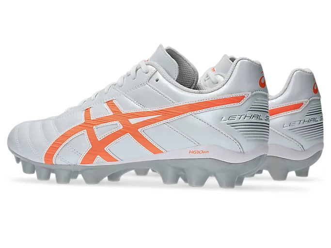 Asics Lethal Speed RS Football Boot - White/Vivid Coral