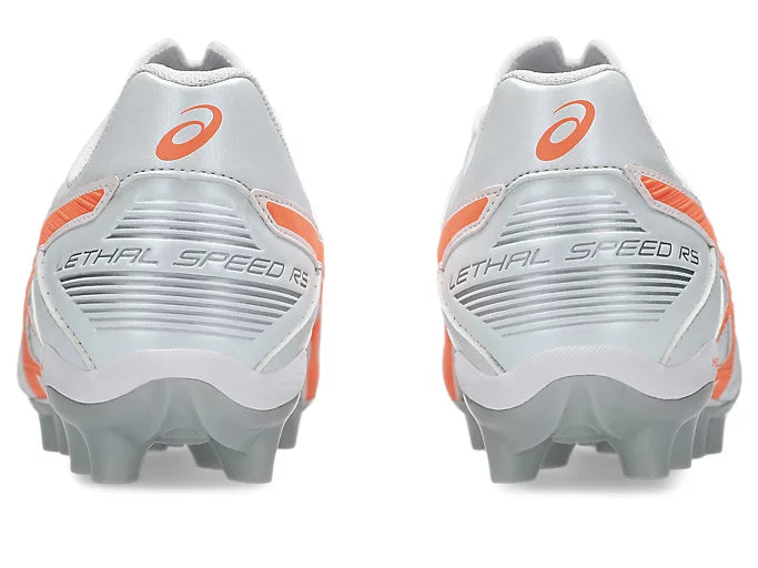 Asics Lethal Speed RS Football Boot - White/Vivid Coral