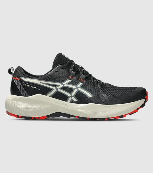 Asics Gel-Venture 11 Men's Trail Running - Black/Light Dust
