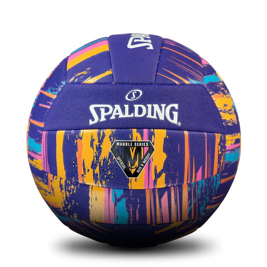 Spalding Marble Series Volleyball - Purple