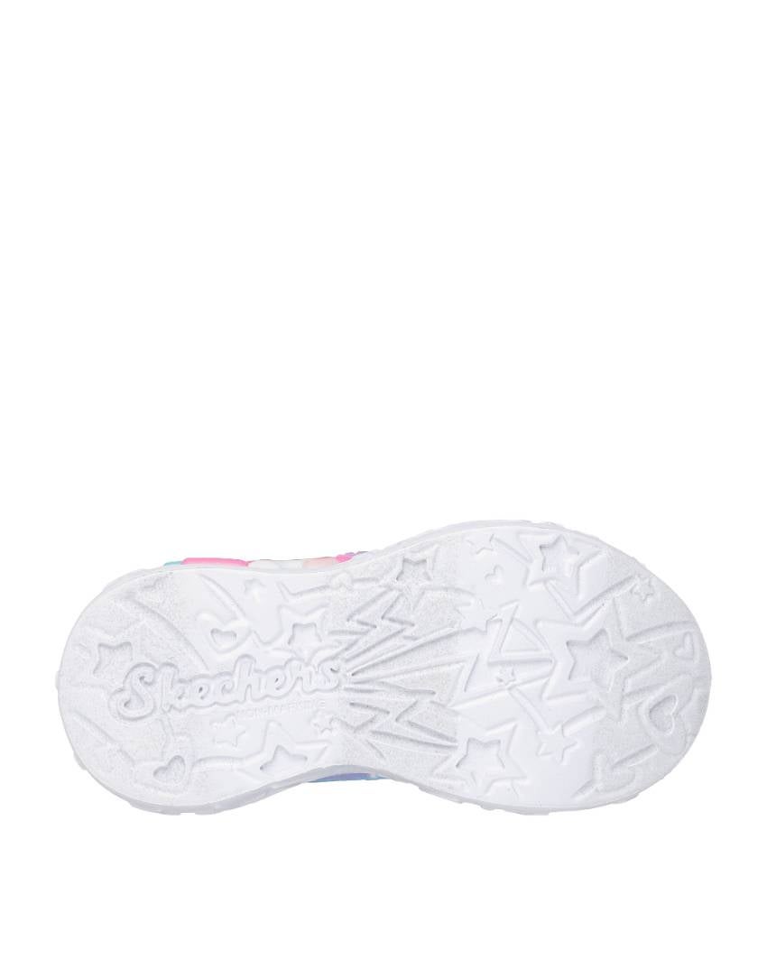 Skechers Infant's Slip Ins: Unicorn Charmer Lil Starlite - Silver/Multi